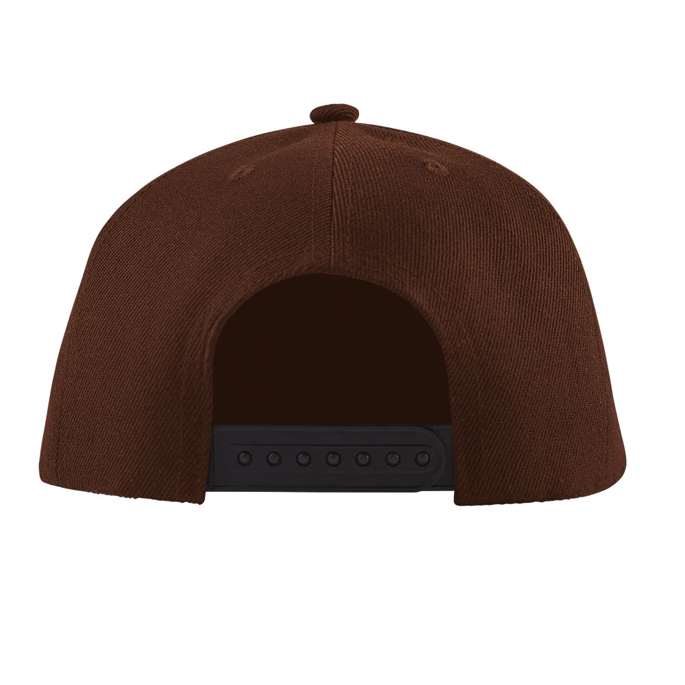 Blank Snapback - Brown - Image 6
