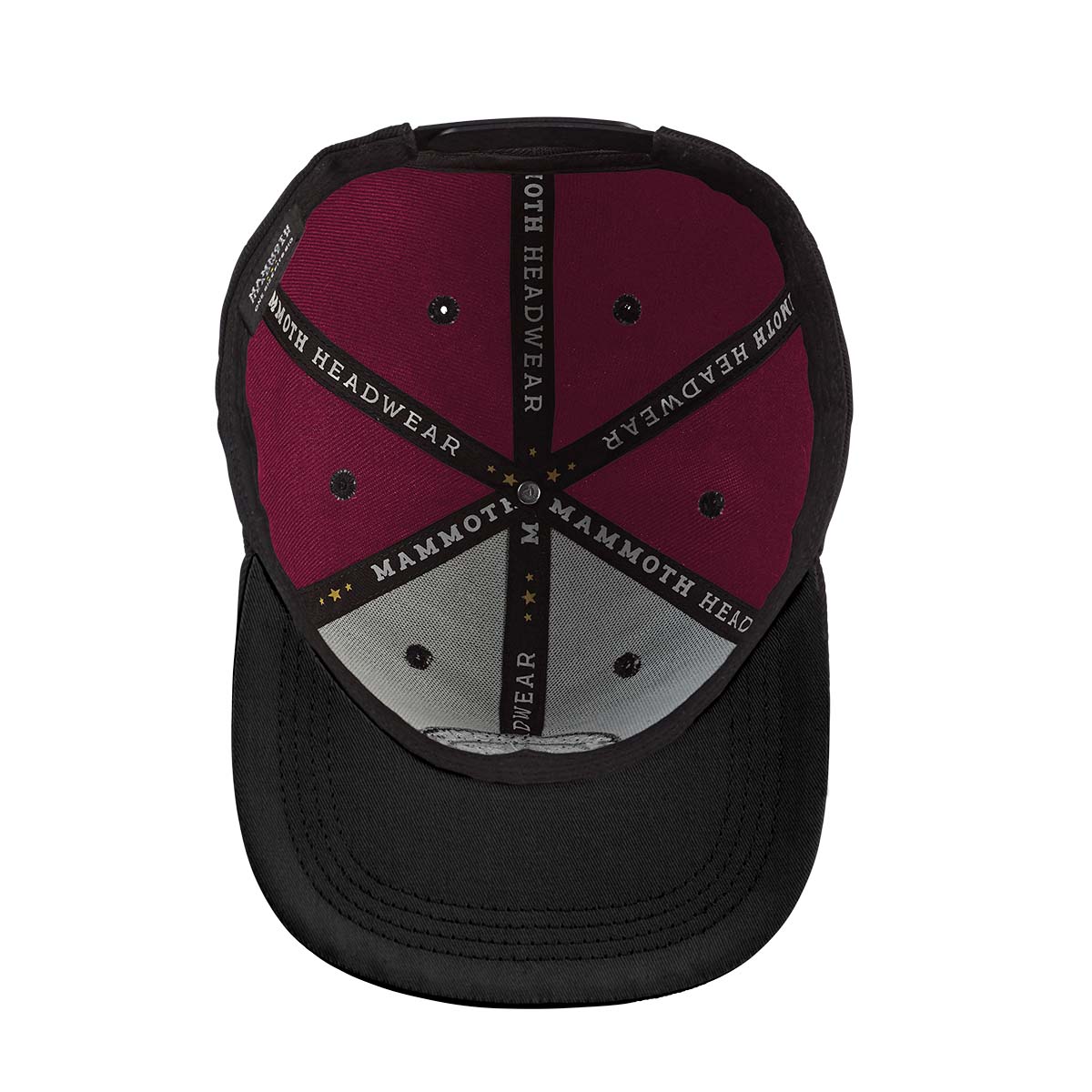 Blank Snapback - Maroon - Image 7
