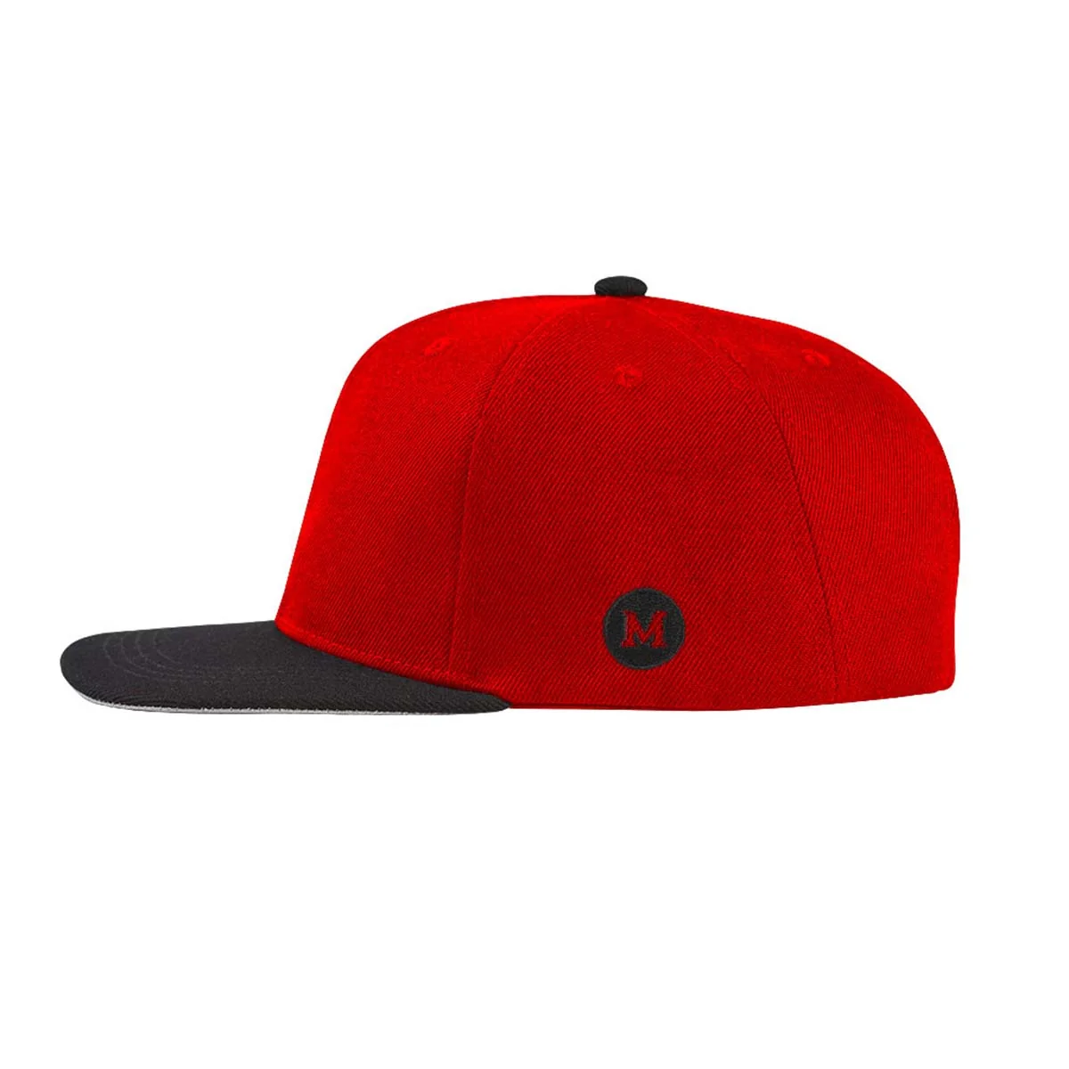 Blank Snapback - Red - Image 4